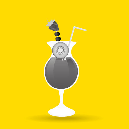 beverage menu design, vector illustration graphicのイラスト素材