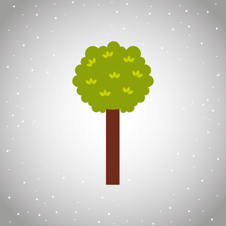 tree isolated design, vector illustration eps10 graphicのイラスト素材