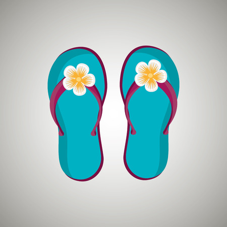 beach icon design, vector illustration eps10 graphicのイラスト素材