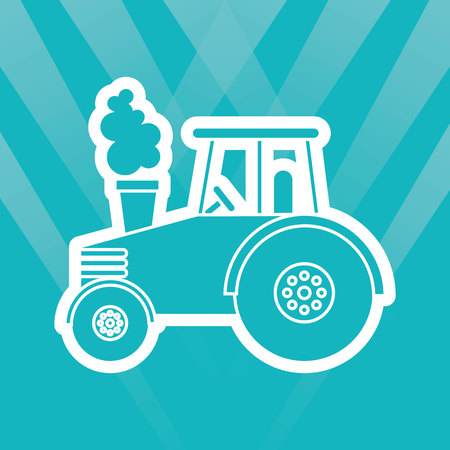 farm icon design, vector illustration eps10 graphicのイラスト素材
