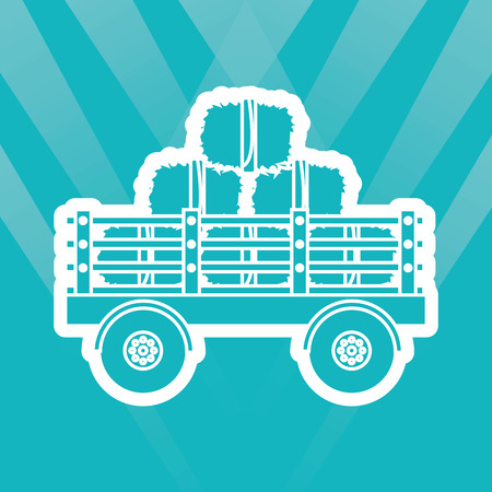 farm icon design, vector illustration eps10 graphicのイラスト素材