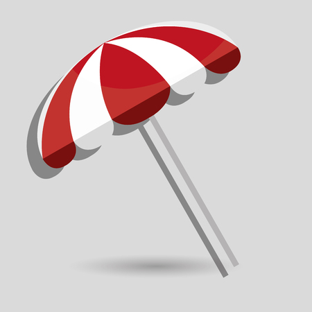 beach icon design, vector illustration eps10 graphicのイラスト素材