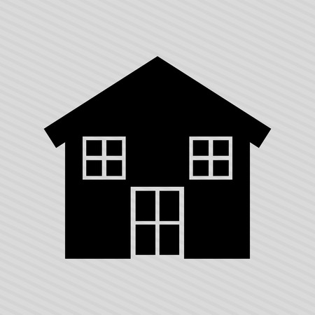residential icon design, vector illustration eps10 graphicのイラスト素材