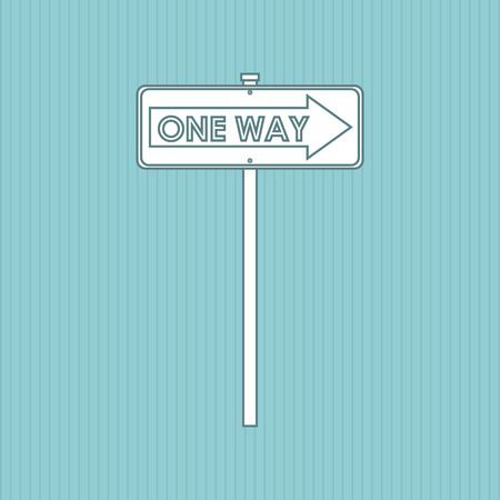 traffic sign design, vector illustration eps10 graphicのイラスト素材