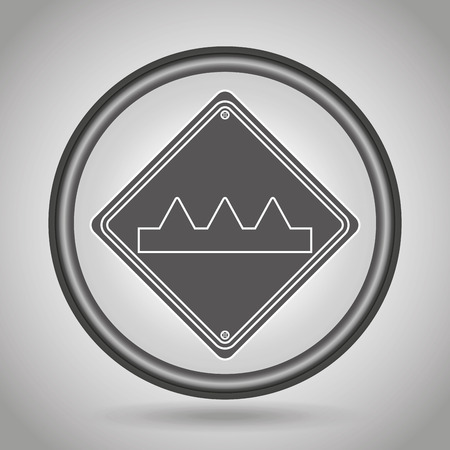 traffic sign design, vector illustration eps10 graphicのイラスト素材