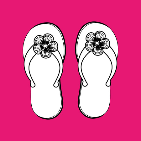 beach icon design, vector illustration eps10 graphicのイラスト素材