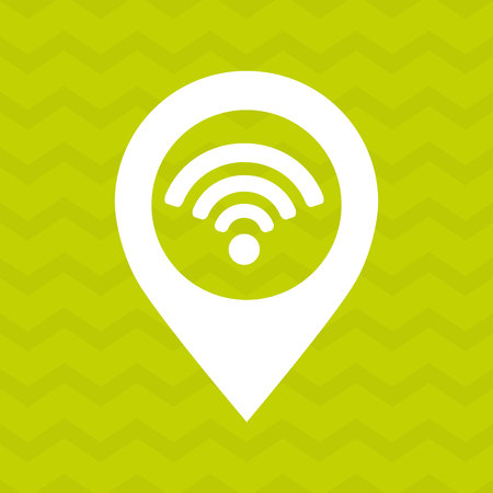 wi-fi connection design, vector illustration eps10 graphicのイラスト素材
