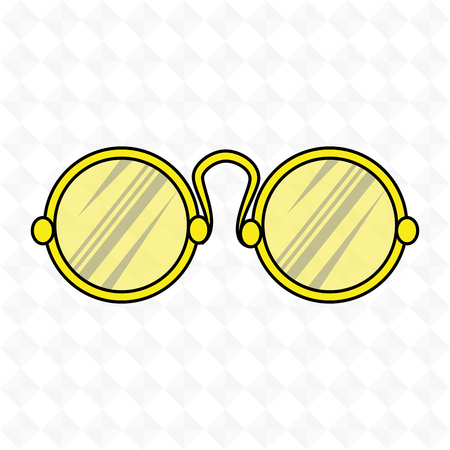 glasses icon  design, vector illustration eps10 graphicのイラスト素材