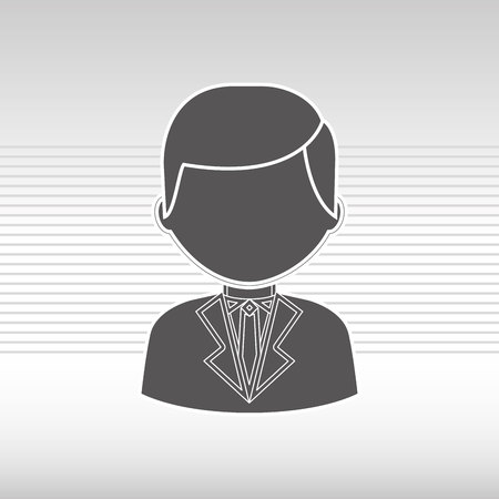 person avatar design, vector illustration eps10 graphicのイラスト素材