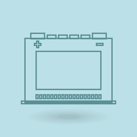 energy icon design, vector illustration eps10 graphicのイラスト素材