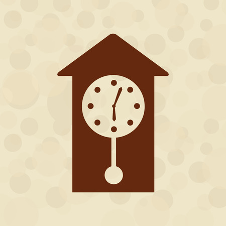 time icon design, vector illustration eps10 graphicのイラスト素材