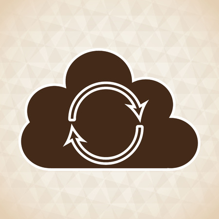 data center design, vector illustration eps10 graphicのイラスト素材