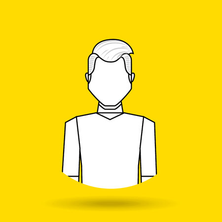 person avatar design, vector illustration eps10 graphicのイラスト素材