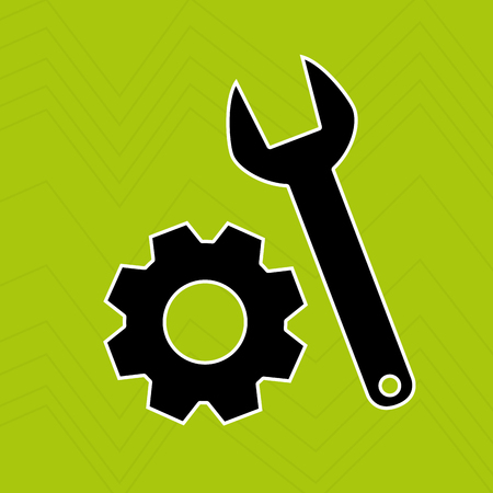 construction equipment design, vector illustration eps10 graphicのイラスト素材