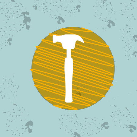 construction equipment design, vector illustration eps10 graphicのイラスト素材