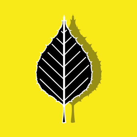 leaf icon  design, vector illustration eps10 graphicのイラスト素材