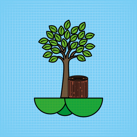 eco friendly design, vector illustration eps10 graphicのイラスト素材