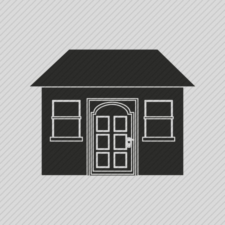 building icon design, vector illustration eps10 graphicのイラスト素材