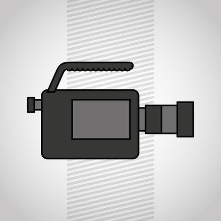 video camera design, vector illustration eps10 graphicのイラスト素材