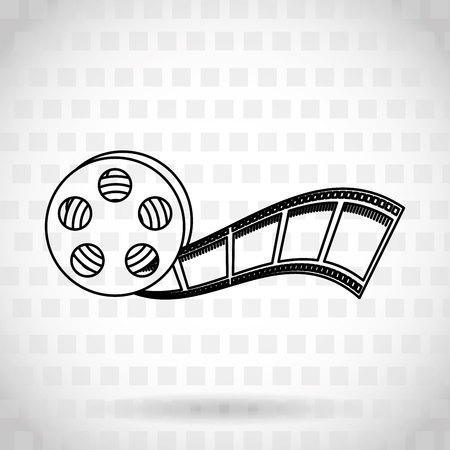 movie entertainment design, vector illustration eps10 graphicのイラスト素材