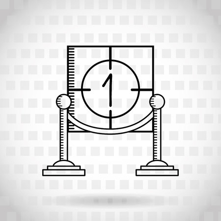 movie entertainment design, vector illustration eps10 graphicのイラスト素材