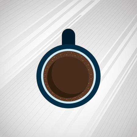 coffee cup design, vector illustration eps10 graphicのイラスト素材