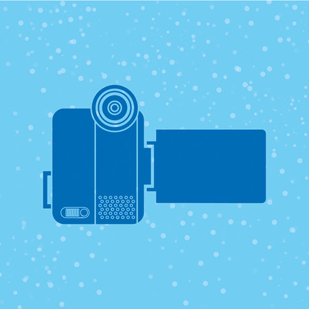 video camera design, vector illustration eps10 graphicのイラスト素材