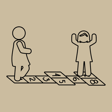 happy child design, vector illustration eps10 graphicのイラスト素材