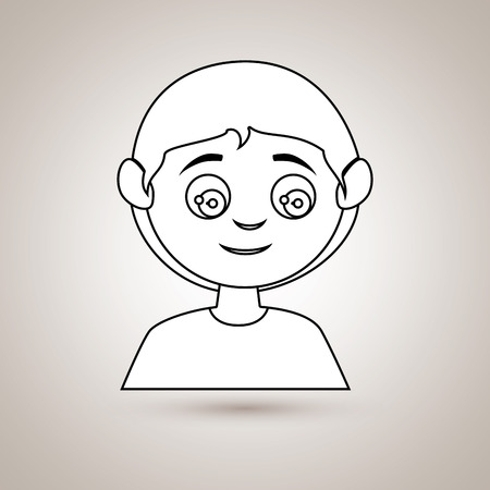 happy child design, vector illustrationのイラスト素材