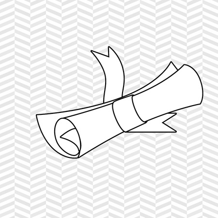 graduation concept design, vector illustrationのイラスト素材