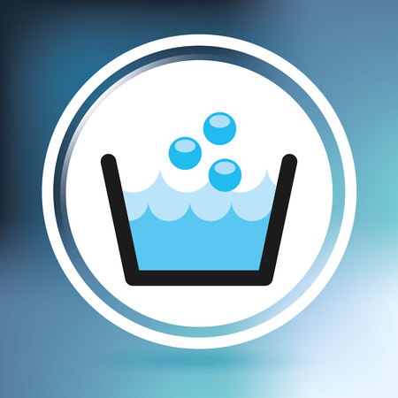 laundry equipment designのイラスト素材