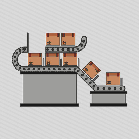logistic service design, vector illustration eps10 graphicのイラスト素材