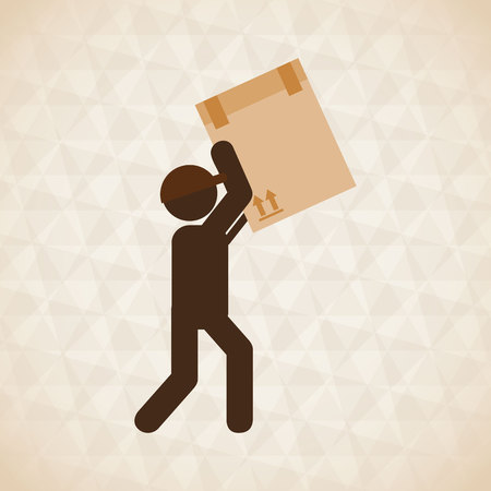logistic service design, vector illustration eps10 graphicのイラスト素材