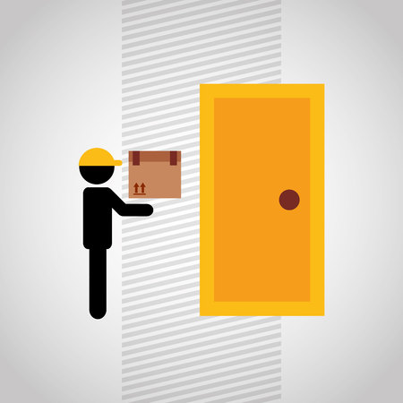 logistic service design, vector illustration eps10 graphicのイラスト素材