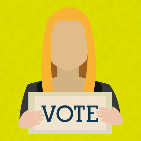 elections icon design, vector illustration eps10 graphicのイラスト素材