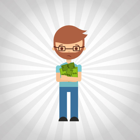 money concept design, vector illustration eps10 graphicのイラスト素材
