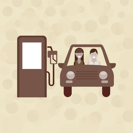 oil industry design, vector illustration eps10 graphicのイラスト素材