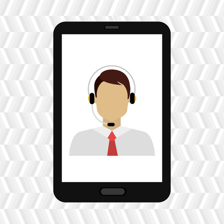 customer service  design, vector illustration eps10 graphicのイラスト素材