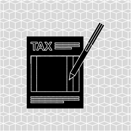 tax time design, vector illustration eps10 graphicのイラスト素材