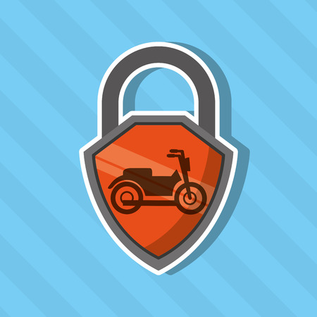 insurance vehicle design, vector illustration eps10 graphicのイラスト素材