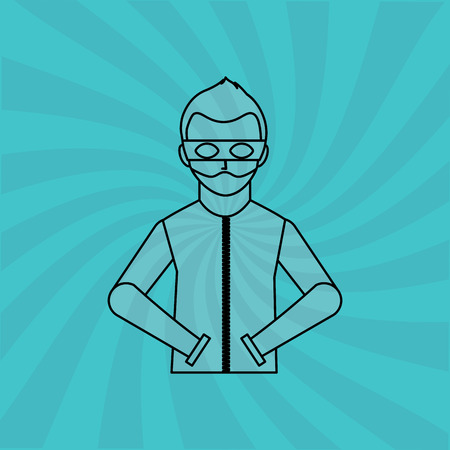 security system design, vector illustration eps10 graphicのイラスト素材