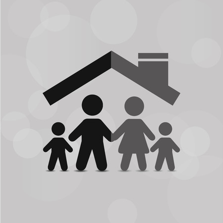 insurance concept design, vector illustration eps10 graphicのイラスト素材