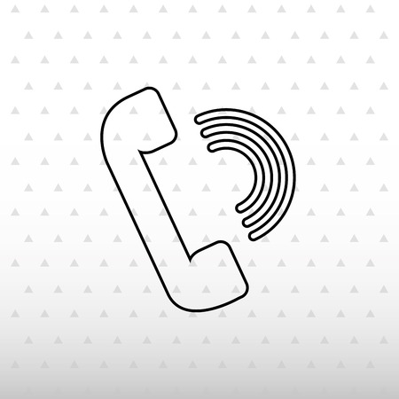 telephonic service design, vector illustration eps10 graphicのイラスト素材