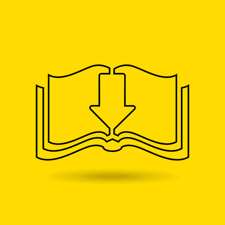 electronic book design, vector illustration eps10 graphicのイラスト素材