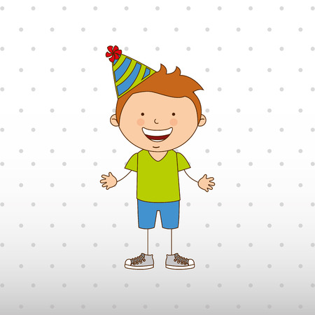 birthday party design, vector illustration eps10 graphicのイラスト素材