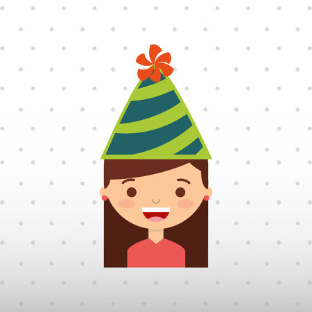 birthday party design, vector illustration eps10 graphicのイラスト素材
