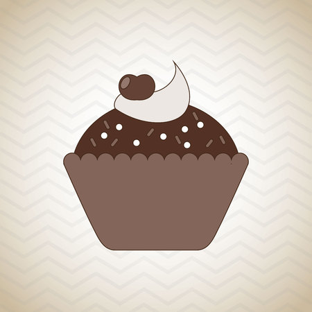 delicious pastry shop design, vector illustration eps10 graphicのイラスト素材