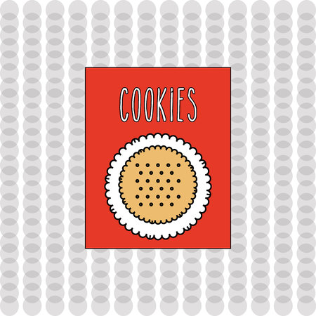 delicious pastry shop design, vector illustration eps10 graphicのイラスト素材