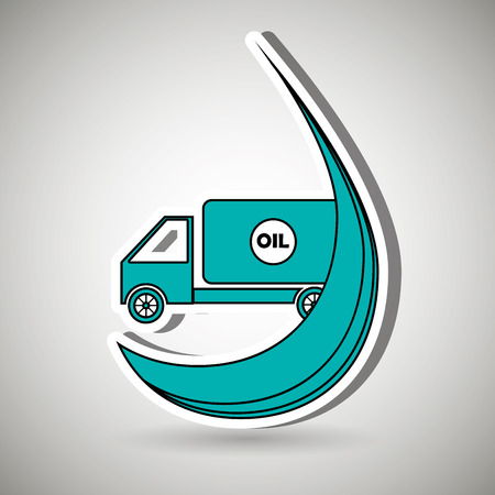 oil industry design, vector illustration eps10 graphicのイラスト素材