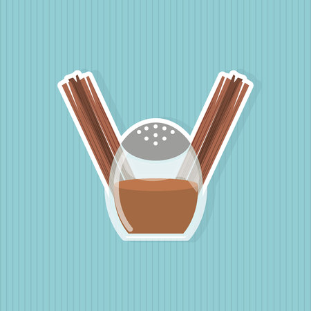 homemade food design, vector illustration eps10 graphicのイラスト素材